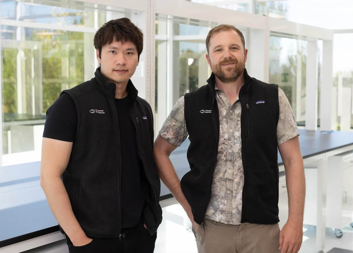 Felix Wong and Max Wilson, cofounders of Integrated Biosciences.